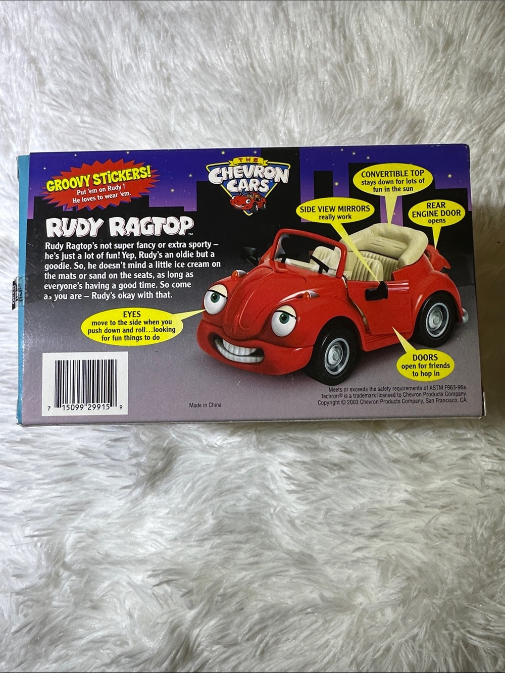 Rudy Ragtop Red Convertible Toy - Picture 3 of 3